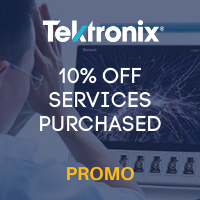 10% Off Tektronix Services Purchased